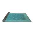 thumbnail image 2 of Ahgly Company Indoor Rectangle Oriental Light Blue Traditional Area Rugs, 7' x 9', 2 of 4