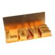 thumbnail image 5 of Caja de regalo vacía para flores, caja de regalo en forma de corazón, caja de regalo romántica rellenable en forma de carta Oro, 5 of 9