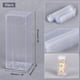 thumbnail image 3 of 30 cajas transparentes para dulces, bodas, fiestas, regalos, cajas de PVC de 1,18 x 1,18 x 3,19 cm, para dulces, galletas, pasteles, chocolates, regalos y moldes., 3 of 7