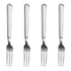 thumbnail image 1 of Tenedores de ensalada de acero inoxidable, juego de 4, tenedores cubiertos, juego de tenedores pulidos con espejo, tenedores pequeños para cocina, restaurante, 1 of 5