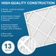 thumbnail image 2 of LotFancy 20x20x1 Filtros de Aire, Filtros de Aire para Horno HVAC AC Plisados MERV 13, Paquete de 6, 2 of 7
