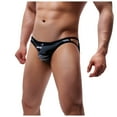 thumbnail image 3 of Mens Underwear Men's Trousers Camouflage Low Waist Breathable Cut Out Mesh Briefs, 3 of 9