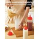 thumbnail image 2 of 1pc Plastic Seasoning Squeezer, Clear Seasoning Squeeze Bottle For Kitchen, 2 of 5