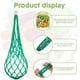 thumbnail image 2 of Bolsa de hilo para verduras y pollo, soporte para frutas y aves de corral, comedero colgante para verduras y pollos para mascotas, herramienta de alimentación con gancho para gallinas y pato, 2 of 5