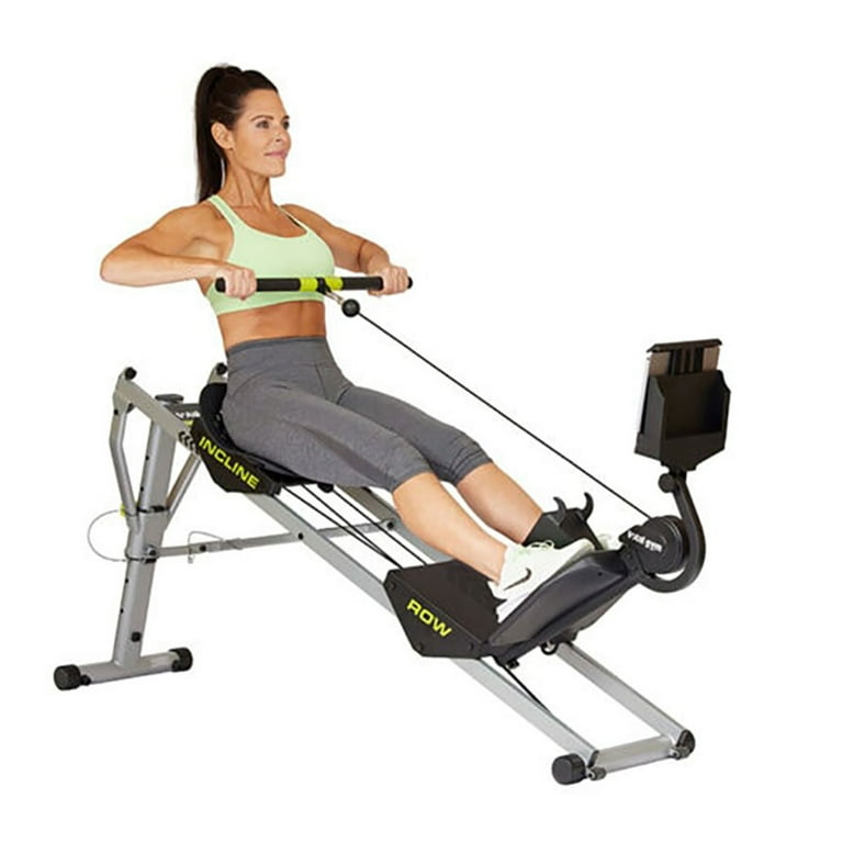 Total Gym Ergonomic Incline Rowing Machine with 6 Levels of