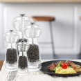 thumbnail image 5 of Clear Acrylic Salt And Pepper Grinder Refillable Sea Salt Pepper Grinder Kitchen Pepper Shaker, 5 of 5
