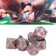 thumbnail image 5 of Luminous Metal Dice, Polyhedral Dice Clear Number Safe 7pcs  For Adult For Role Playing Game ANGGREK Polyhedral Dice, 5 of 8