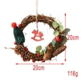 thumbnail image 4 of Guirnalda de Navidad Gloria de Ratán Natural 20cm, 4 of 9
