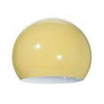 thumbnail image 3 of B&P Lamp® 4.75 Inch Diameter Eyeball Shape Steel Metal Shade, Harvest Gold Color, 3 of 5