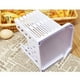 thumbnail image 5 of Rebanador Tostadas Ajustable Cortador Pan Tostado Plegable Herramientas para Hornear () Blanco, 5 of 8
