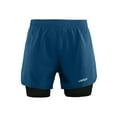 thumbnail image 3 of Men's 2-in-1 Running Shorts Quick Drying Breathable Active Training Exercise Jogging Cycling Shorts with Longer Liner, 3 of 7