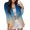 Blue, variant on Vedolay Tops for Women Womens Solid Color Open Front Plus Size Long Sleeve Office Blazers Jacket,Mint Green XL