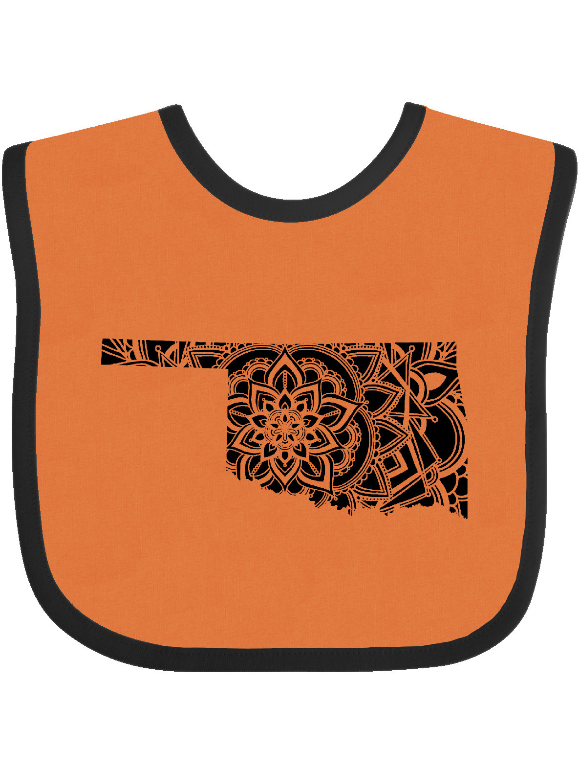 Download Oklahoma Silhouette Mandala Baby Bib - Walmart.com ...