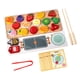 thumbnail image 4 of Juego de combinación de frutas Accesorio de cocina Juguete de cocina Juguete de aprendizaje preescolar Juguete de frutas de madera para niños de 3 año, 4 of 9