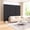 Gray, variant on Room Divider 5.5 FT Folding Privacy Screens, Portable 3 Panel Room Partitions and Dividers, Trifold Polyester Fabric Plastic Foot Carbon Steel Frame Foldable Screen for Office, Bedroom, Diningroom
