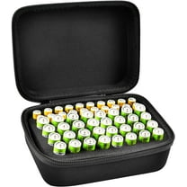 Battery Organizer Storage Case Holds 32 x AA, 20 x AAA [No Tester]