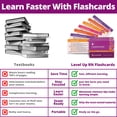 thumbnail image 2 of Flash Cards Level Up RN Nursing Fundamentals 204 tarjetas, 2 of 5