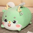 thumbnail image 1 of Fiudx Ofertas Relámpago Almohada De Felpa De Dragón Suave, Almohadas Cómodas Rellenas De Dragón Lindo, Juguete De Peluche De Dragón, Almohada Abrazable Para Dormir Para Niños, Decoración De Habitació, 1 of 1