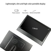 Augper Clearance 7 1080p LCD Flicker-Free Computer Monitor with HDMI cable, Black
