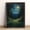 Firefly Moonlit Forest Style, variant on 12x16in Framed Sunlit Wildflower Meadow Wood Print, Mountain Landscape Oil Painting Wall Art for Bedroom Living Room Home Decor