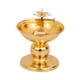 thumbnail image 4 of Candelabro de ghee, candelabro, suministros para altar, lámpara de aceite regulable, candelabro Estilo C, 4 of 9