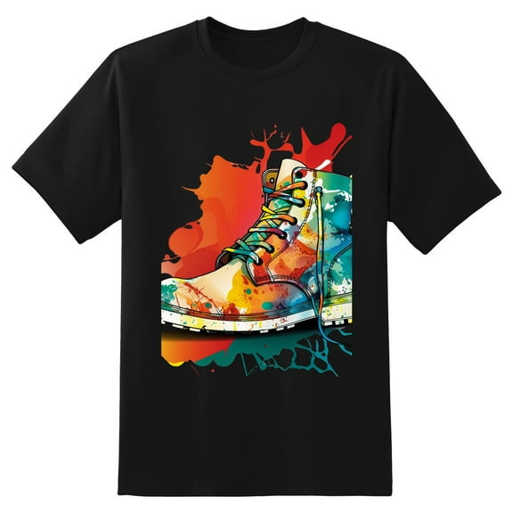 Men's Graphic TeeFlowers (29) Letter Print T-Shirts Round Neck Short Sleeves Sizes XS-5XL Summer Daily Casual Tops