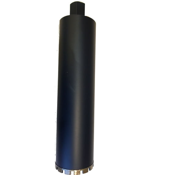 3-Pack 4-Inch Wet Diamond Core Drill Bits for Cutting Concrete and Asphalt, Super Plus Quality, 4" Diameter x 17" Length