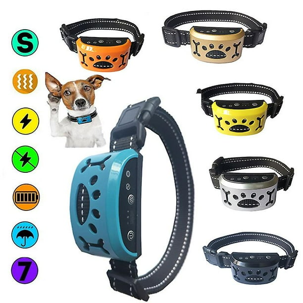 Dog barking top collar walmart