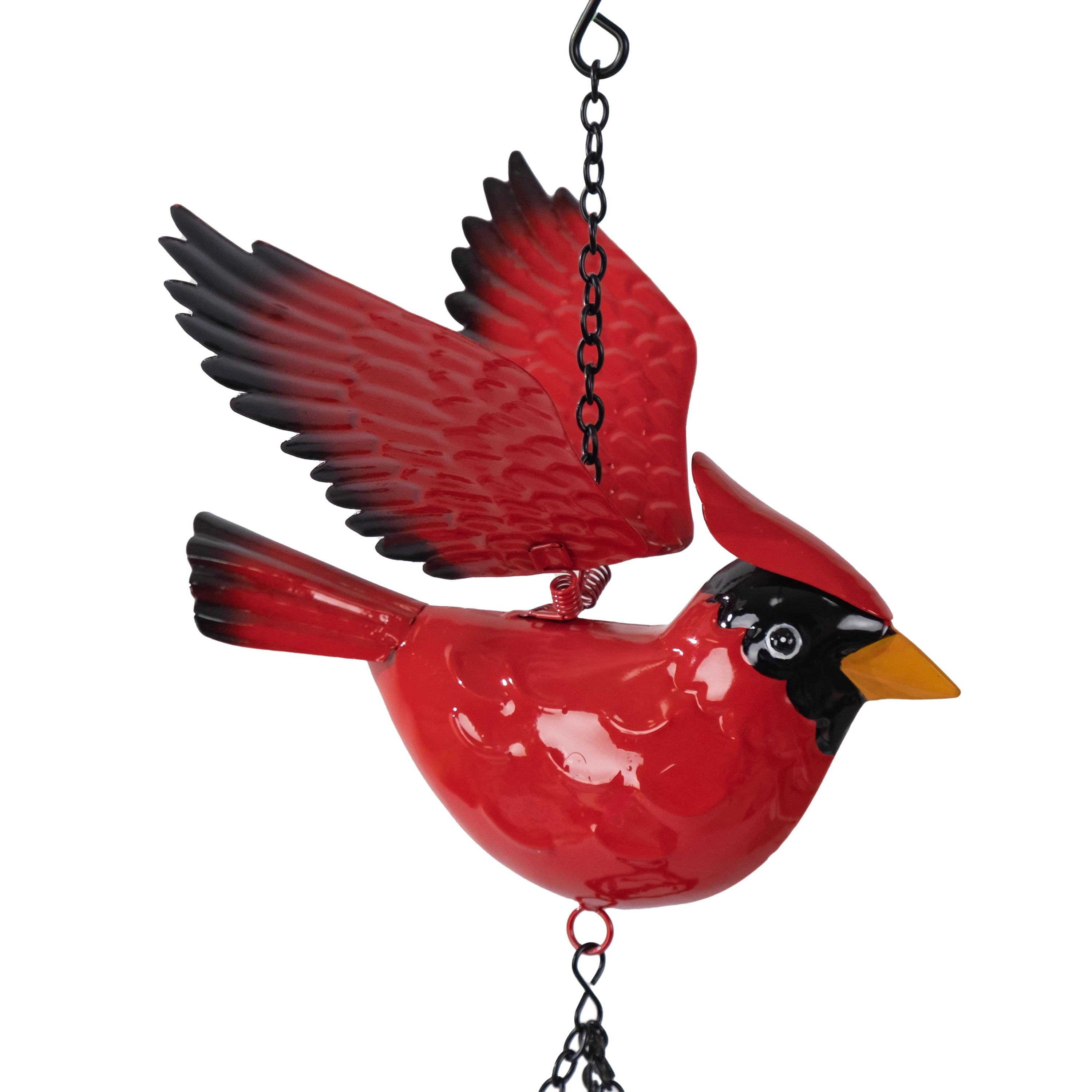 Mainstays Metal Cardinal Outdoor Wind Chime, Weather-Resistant