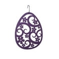 thumbnail image 3 of Easter Egg Decorative Hanging Silhouette-New LAVENDER Purple Color, 3 of 4