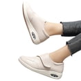 thumbnail image 1 of Zapatos para Cuero Mujer Diabéticos Cómodos Fascitis Plantar, 1 of 9
