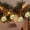 Green, variant on EazyTech Glowing Hydrangea Christmas Ball Ornament Clear Glass LED Light Decor for Home Party Wedding Mall Restaurant 1PC