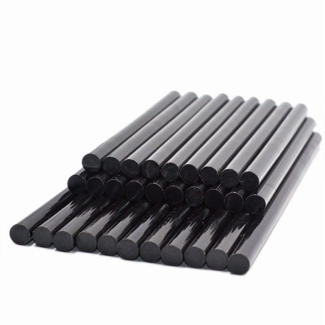 10 Pcs Bâtons de Colle Noirs 200/250/300mmx11mm pour Réparation de Pistolet Auto Dent Outil de Réparation Manuelle Sans Peinture