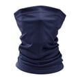 thumbnail image 1 of TOPTIE Masque Facial en Polyester Extensible Respirant pour le Cou - pour Course, Cyclisme, Randonnée et Sports Extérieurs - Bleu Marine, 1 of 6