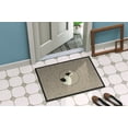 thumbnail image 2 of Carolines Treasures CK2171MAT Borzoi In the Kitchen Door Mat Indoor Rug or Outdoor Welcome Mat 18x27 Doormat  27"L x, 2 of 2