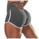 thumbnail image 4 of MKLEKYY Leggings básicos para mujer, pantalones cortos de ciclismo, leggings de compresión para entrenamiento, pantalones cortos de yoga, 2 piezas, 4 of 4