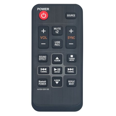 AH59-02615E Replace Remote for Samsung Soundbar TW-J5500 TW-J5500/ZC TW-J5500/ZA