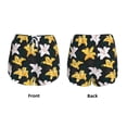 thumbnail image 6 of Goofa Lilies Flowers Printed Women 2 in 1 Running Shorts,Quick Dry Athletic Workout Shorts,High Waisted Athletic Shorts with Liner Pockets-X-Large, 6 of 9