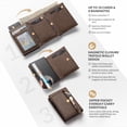 thumbnail image 2 of Tarjetero tipo cartera VULKIT con monedero y cierre magnético, 2 of 6