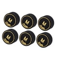 thumbnail image 1 of Pool Cue Tips, 6pcs 12mm PU Pool Billiard Cue Tips Pool Stick Tips Pool Cue Tip Lightweight and Portable for Billiards Games, Homes, 1 of 7