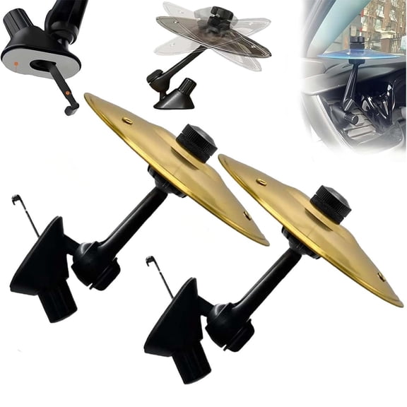 Car Cymbal Air Vent Mini Instrument – Clip-On Vehicle Rhythm Accessory, Compact Design, Easy Installation, Fun Music Accessory for Cars