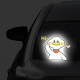 thumbnail image 4 of Kovo Cute Duck Reflective Stickers High Visibility Night Safety Vinyl Decals, 4 of 5
