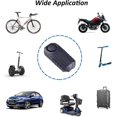 thumbnail image 5 of Alarma inalámbrica para motocicleta y bicicleta, alarma con sensor de seguridad antirrobo a prueba de agua con sonido súper fuerte de 113 dB, sensibilidad de 7 niveles (1 control remoto) Sincero Electrónica, 5 of 5