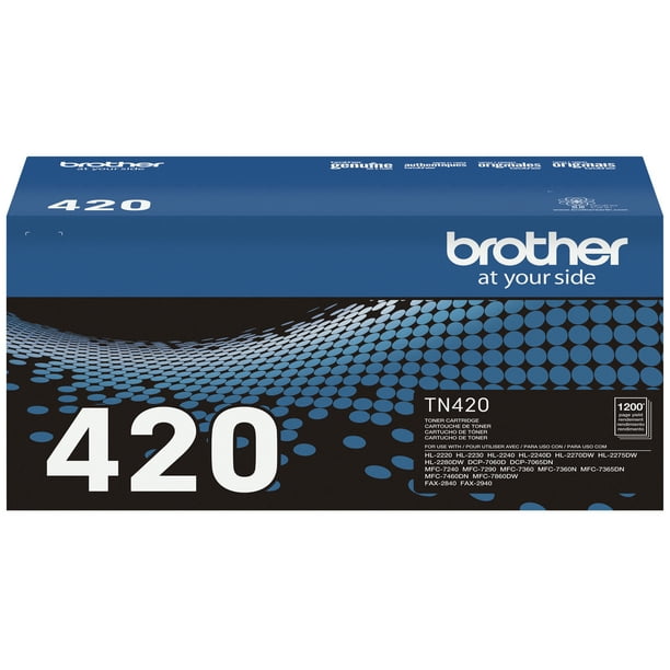 Brother Genuine Black Printer Toner TN420 - Walmart.com