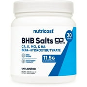 Nutricost 4-in-1 BHB Powder (Unflavored) Exogenous Ketone Salts