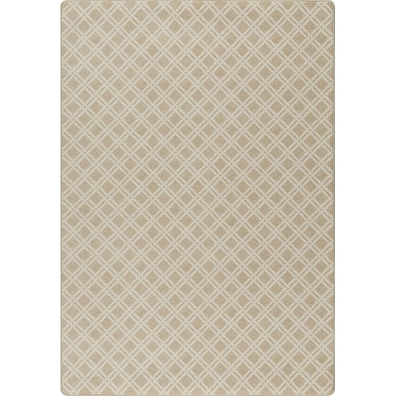 Milliken Imagine Area Rug CANOVA LATTICE BAMBOO Canova Lattice Bamboo 2 1 x 7 8 Rectangle