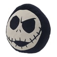 thumbnail image 2 of Cojín Disney Rostro de Jack Skellington Afelpato Circular Negro, 2 of 4