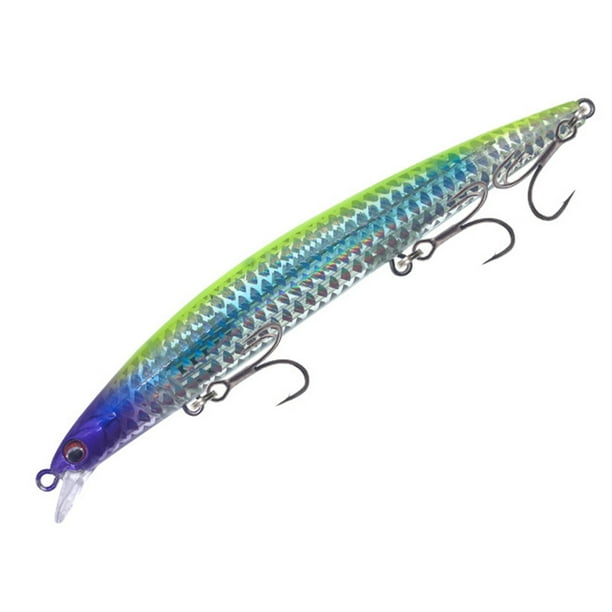 Cebo Pesca Minnow Señuelo 125mm 13 5g para Trucha Carpa Lucio