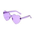 thumbnail image 1 of kurtrusly Peach Heart Sunglasses, 1 of 9