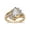 14k Gold-Plated, variant on Marquise Cut Cubic Zirconia Engagement Anniversary Ring 1.03 TCW in 14k Gold Plated or .925 Sterling Silver or Silvertone